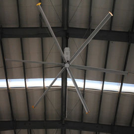 マレーシア20foot HVLSの大きい産業天井に付いている扇風機の大きいろばの空冷の工場380V