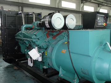 1000kva IP23 Cummins のディーゼル発電機 KTA38-G5 の 12 本のシリンダーが付いている水冷却されたディーゼル発電機