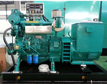 海洋エンジンのGensetのディーゼル発電機1500rpmの塩の海水は冷却した