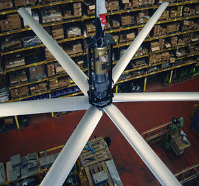 7mの直径24footの大きい産業天井に付いている扇風機、空気港のクーリング天井の換気扇