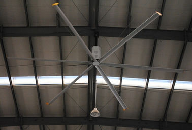 空気6つの刃のBigassの大きい産業天井に付いている扇風機、20ft HVLSの電気天井に付いている扇風機