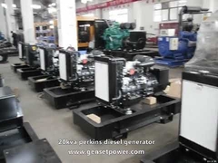20kVA 404A-22G1 パーキンスエンジンディーゼル発電機