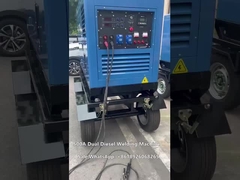 トロッリーホイール 400Amps Arc Mig DC 溶接機 20kva AC 発電機 ディーゼル発電機 溶接機 500a