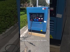 400A 450A 500Amp ディーゼルモーター 溶接器 弧溶接 Yanmar エンジン付き DC 発電機セット