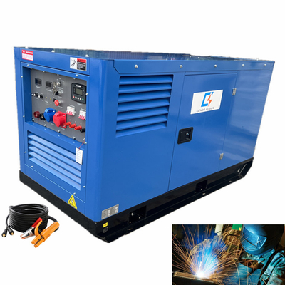 モバイルトレーラー 800A 400A 430A 500Amp ディーゼルエンジン 溶接機 2 × 2 人用溶接機発電機
