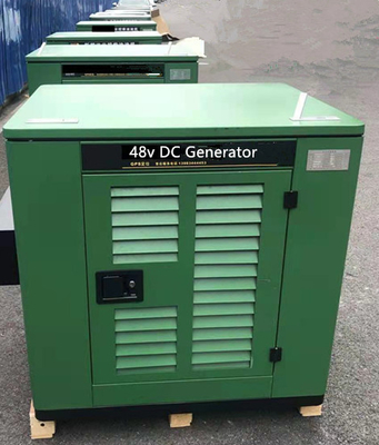 自動起動 バッテリー充電 水冷却 7.5kva 電力発電機 10kw 直流発電機 48v